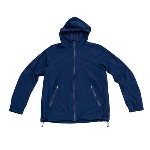 Lululemon Women's Hooded Lightweight Jacket Navy Blue Size 12
